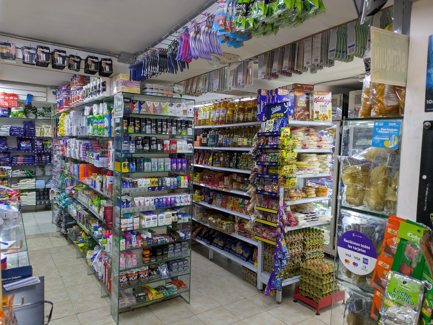 Sección congelados y lácteos Laureles